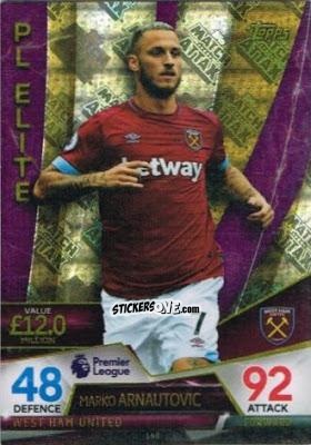 Cromo Marko Arnautovic - English Premier League 2018-2019. Match Attax Ultimate n. 160 - Topps