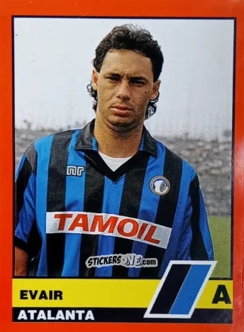 Figurina Evair - Calciatori d'Italia 1989-1990 n. 37 - Vallardi