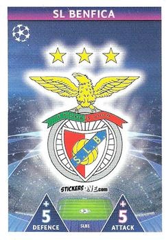 Figurina Club Badge - UEFA Champions League 2018-2019. Match Attax. Road to Madrid 19 n. SLB1 - Topps