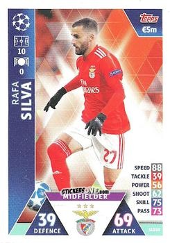 Sticker Rafa Silva - UEFA Champions League 2018-2019. Match Attax. Road to Madrid 19 n. SLB10 - Topps