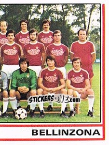 Cromo Mannschaft (puzzle 2) - Football Switzerland 1980-1981 n. 25 - Panini