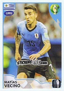 Sticker Matías Vecino (URU) - CONMEBOL Copa América Brasil 2019 n. 333 - Panini