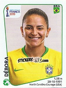 Cromo Débora - FIFA Women's World Cup France 2019 n. 230 - Panini