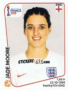 Figurina Jade Moore - FIFA Women's World Cup France 2019 n. 265 - Panini