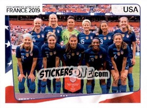 Cromo Team Photo - FIFA Women's World Cup France 2019 n. 405 - Panini
