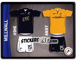 Cromo Millwall Kit - NPower Championship 2010-2011 n. 215 - Panini