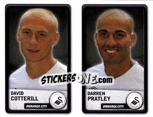 Cromo David Cotterill / Darren Pratley - NPower Championship 2010-2011 n. 363 - Panini