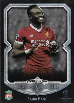 Figurina Sadio Mané - UEFA Champions League Museum Collection 2017-2018 n. 13 - Topps
