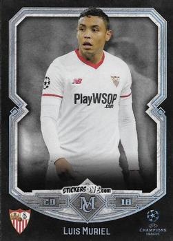 Sticker Luis Muriel - UEFA Champions League Museum Collection 2017-2018 n. 62 - Topps