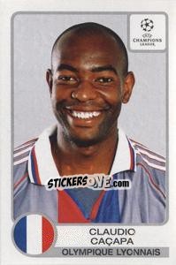 Figurina Claudio Cacapa - UEFA Champions League 2001-2002 n. 158 - Panini