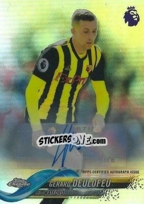 Cromo Gerard Deulofeu - Premier League Chrome 2018-2019 n. a68 - Topps