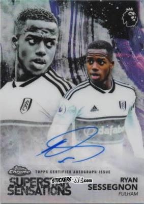 Figurina Ryan Sessegnon - Premier League Chrome 2018-2019 n. A-SS-RS - Topps