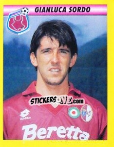 Sticker Gianluca Sordo - Calcio 1993-1994 n. 270 - Merlin