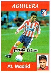 Sticker Aguilera - Liga Spagnola 1997-1998 n. 72 - Panini