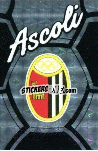 Cromo Scudetto Ascoli - Calcio 1989 n. SC3 - Euroflash