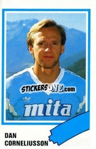 Sticker Dan Corneliusson - Calcio 1989 n. 85 - Euroflash