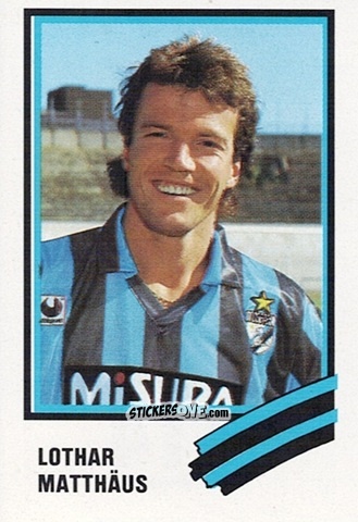 Figurina Lothar Matthäus - Calcio 1989 n. 114 - Euroflash