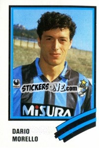 Cromo Dario Morello - Calcio 1989 n. 116 - Euroflash
