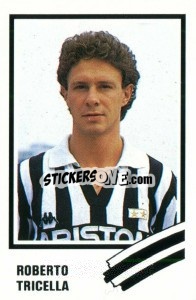 Sticker Roberto Tricella - Calcio 1989 n. 126 - Euroflash