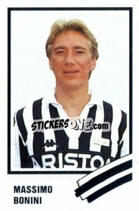 Cromo Massimo Bonini - Calcio 1989 n. 129 - Euroflash
