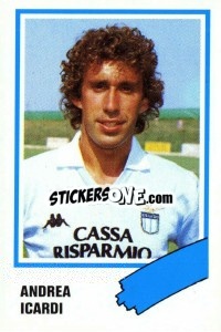 Cromo Andrea Icardi - Calcio 1989 n. 149 - Euroflash