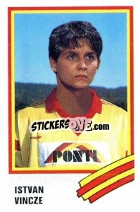 Cromo Istvan Vincze - Calcio 1989 n. 170 - Euroflash