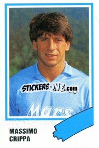 Figurina Massimo Crippa - Calcio 1989 n. 199 - Euroflash