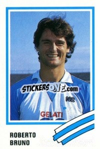 Sticker Roberto Bruno - Calcio 1989 n. 210 - Euroflash