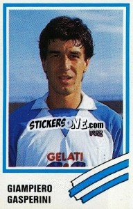 Sticker Giampiero Gasperini - Calcio 1989 n. 213 - Euroflash