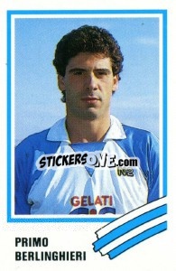 Sticker Primo Berlinghieri - Calcio 1989 n. 217 - Euroflash
