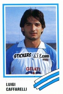 Sticker Luigi Caffarelli - Calcio 1989 n. 218 - Euroflash