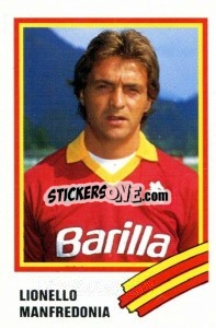 Cromo Lionello Manfredonia - Calcio 1989 n. 248 - Euroflash