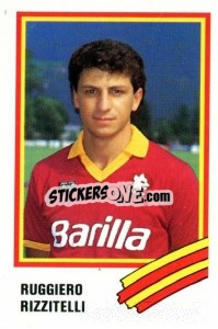 Figurina Ruggiero Rizzitelli - Calcio 1989 n. 254 - Euroflash
