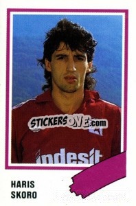 Cromo Haris Skoro - Calcio 1989 n. 282 - Euroflash