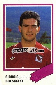 Cromo Giorgio Bresciani - Calcio 1989 n. 288 - Euroflash