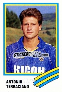 Sticker Antonio Terraciano - Calcio 1989 n. 299 - Euroflash
