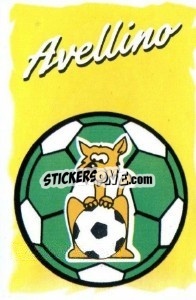 Cromo Scudetto Avellino - Calcio 1989 n. SC22 - Euroflash