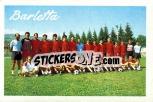 Sticker Squadra Barletta - Calcio 1989 n. SQU4 - Euroflash