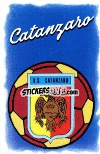 Sticker Scudetto Catanzaro - Calcio 1989 n. SC26 - Euroflash