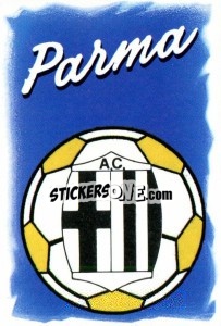 Figurina Scudetto Parma - Calcio 1989 n. SC35 - Euroflash