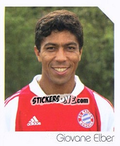 Figurina Giovane Elber - German Football Bundesliga 2003-2004 n. 376 - Panini