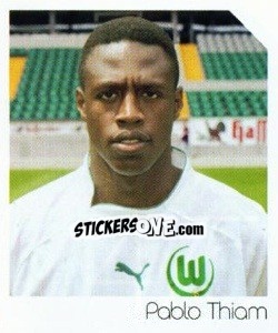 Sticker Pablo Thiam - German Football Bundesliga 2003-2004 n. 475 - Panini
