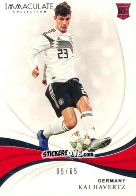 Figurina Kai Havertz - Immaculate Soccer 2018-2019 n. 5 - Panini