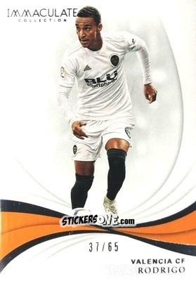 Figurina Rodrigo - Immaculate Soccer 2018-2019 n. 66 - Panini
