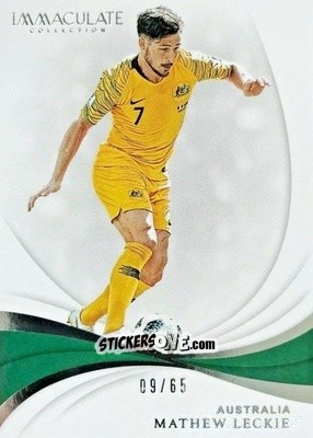 Cromo Mathew Leckie - Immaculate Soccer 2018-2019 n. 87 - Panini