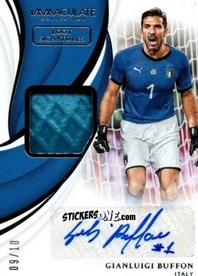 Figurina Gianluigi Buffon - Immaculate Soccer 2018-2019 n. BS-BUF - Panini