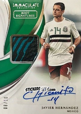 Cromo Javier Hernandez - Immaculate Soccer 2018-2019 n. BS-JH - Panini