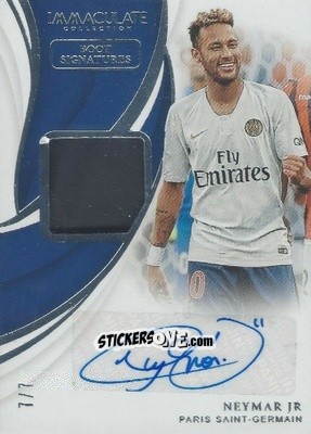 Figurina Neymar Jr - Immaculate Soccer 2018-2019 n. BS-N - Panini