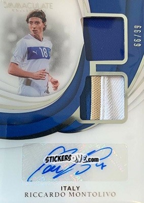 Sticker Riccardo Montolivo - Immaculate Soccer 2018-2019 n. DA-RM - Panini