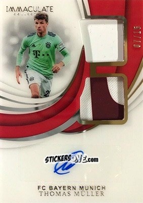 Cromo Thomas Muller - Immaculate Soccer 2018-2019 n. DA-TM - Panini
